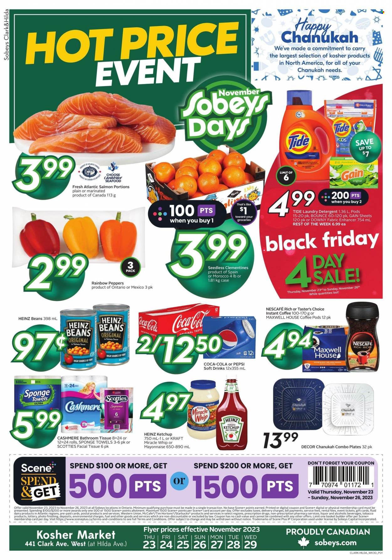 Sobeys flyer - November 23, 2023 - November 29, 2023. Page 1