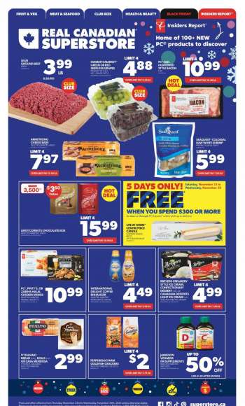 Real Canadian Superstore Flyer - November 23, 2023 - November 29, 2023.