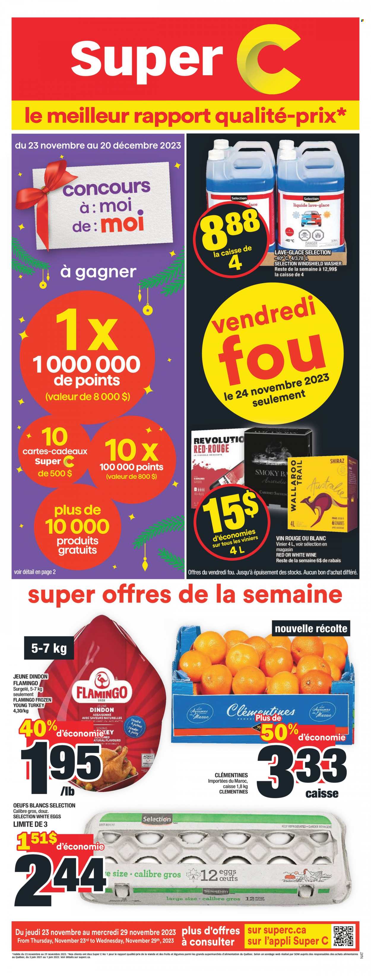 Super C flyer - November 23, 2023 - November 29, 2023. Page 1