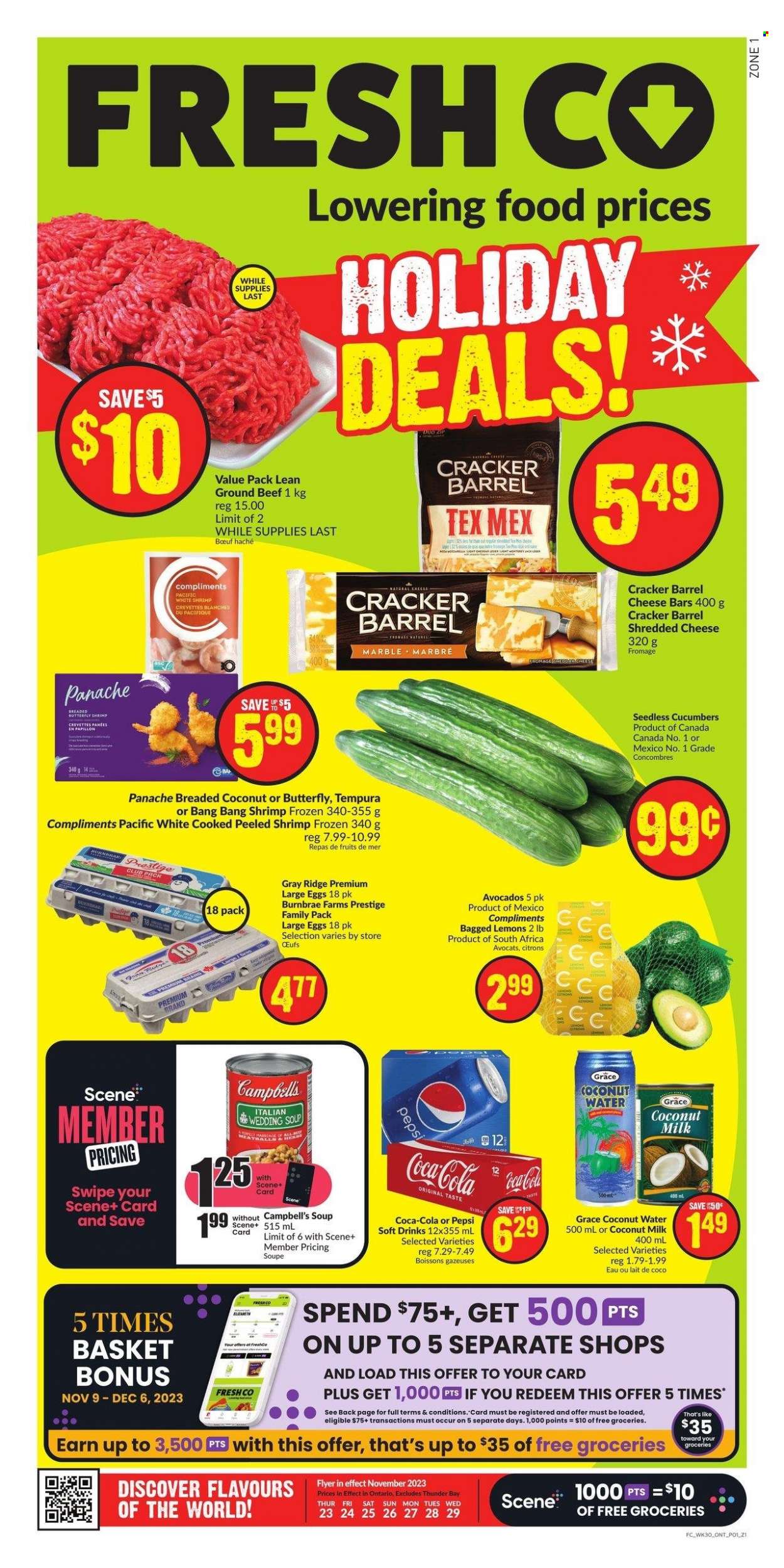 FreshCo. flyer - November 23, 2023 - November 29, 2023. Page 1