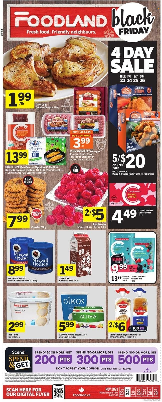 Foodland flyer - November 23, 2023 - November 29, 2023. Page 1