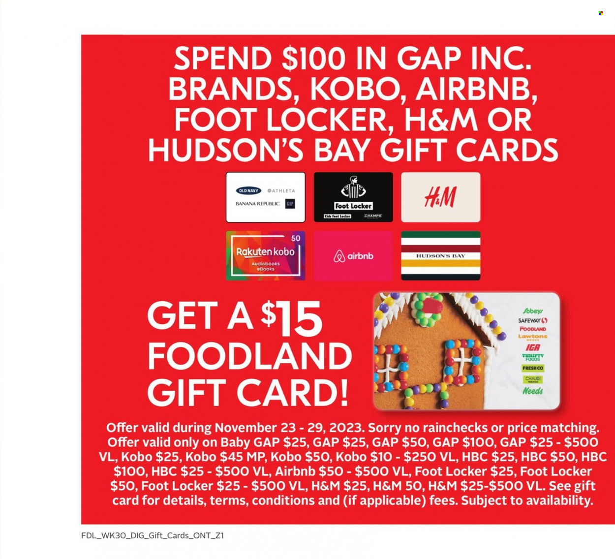 Foodland flyer - November 23, 2023 - November 29, 2023. Page 7