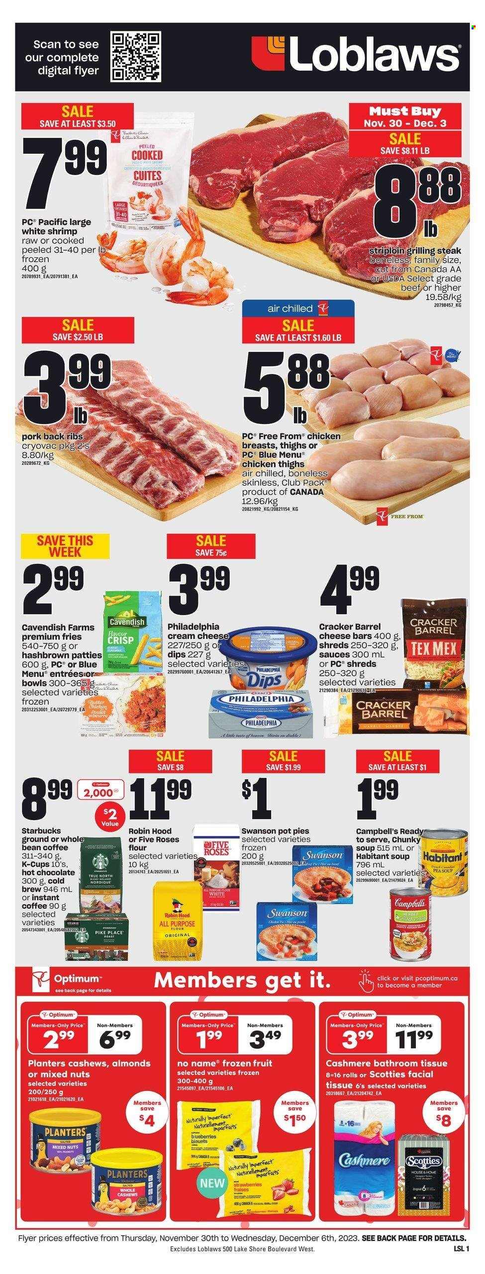Loblaws flyer - November 30, 2023 - December 06, 2023. Page 1