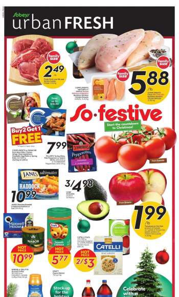 Sobeys Urban Fresh Flyer - November 30, 2023 - December 06, 2023.