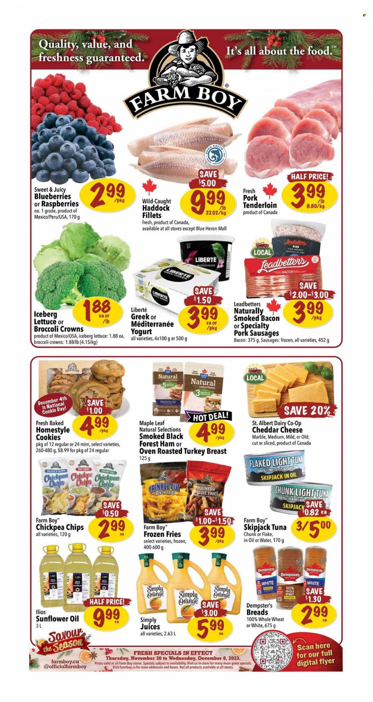 Farm Boy flyer - November 30, 2023 - December 06, 2023. Page 1
