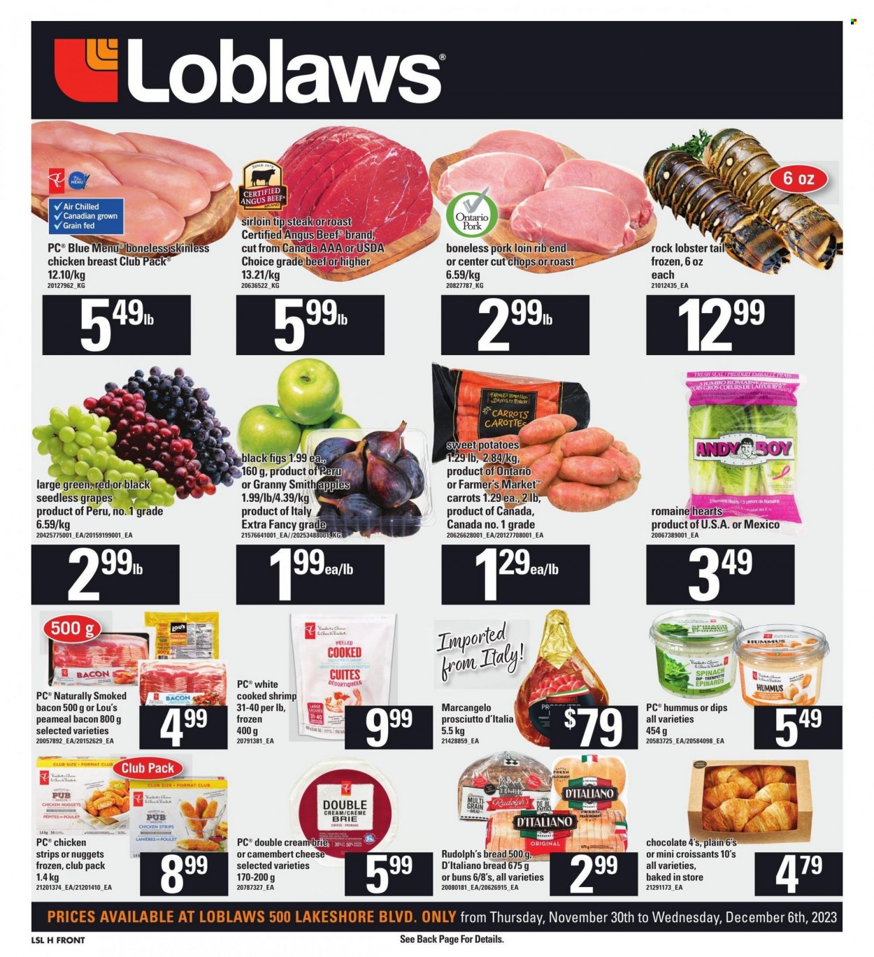 Loblaws flyer - November 30, 2023 - December 06, 2023. Page 1
