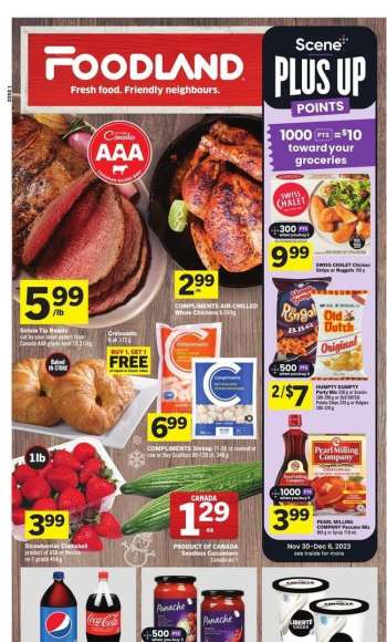 Foodland Flyer - November 30, 2023 - December 06, 2023.