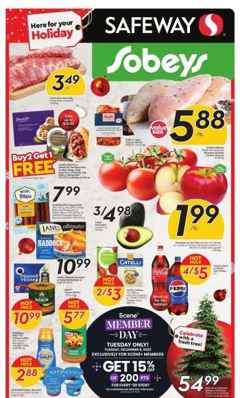 Safeway Flyer - November 30, 2023 - December 06, 2023.