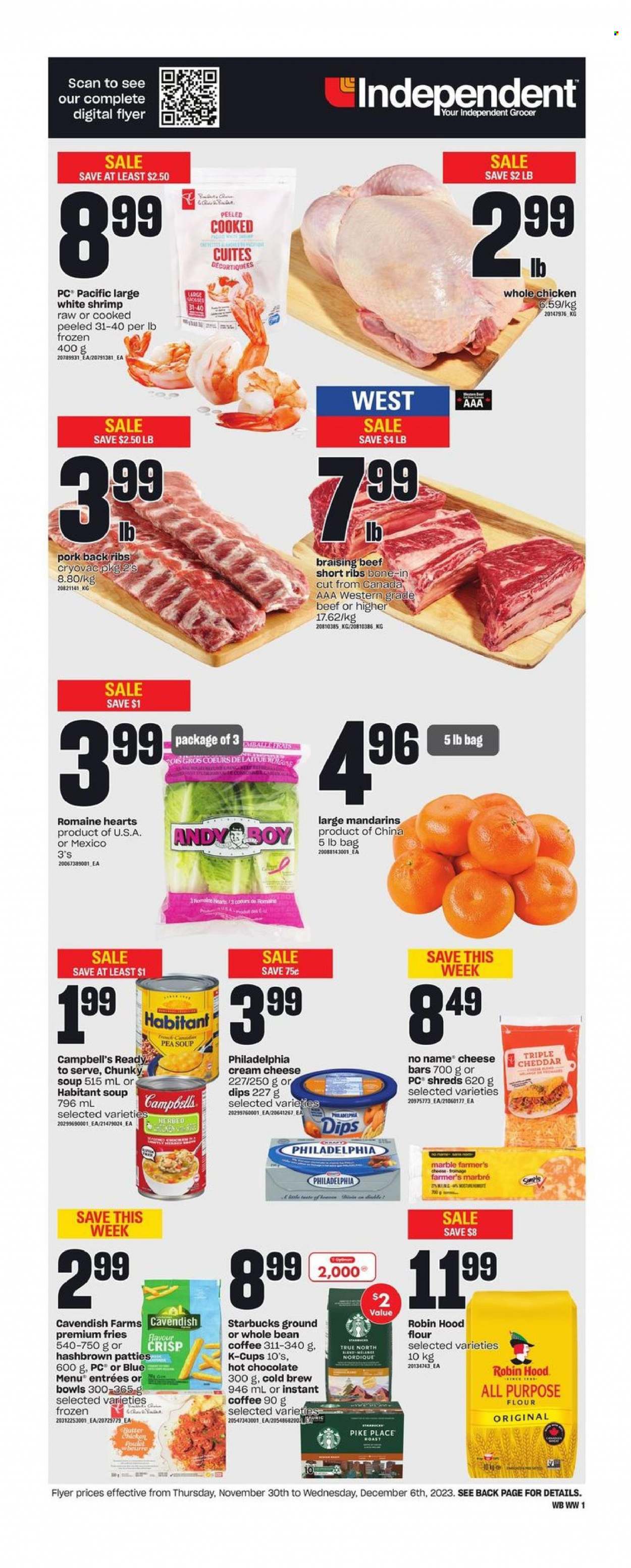 Independent flyer - November 30, 2023 - December 06, 2023. Page 1