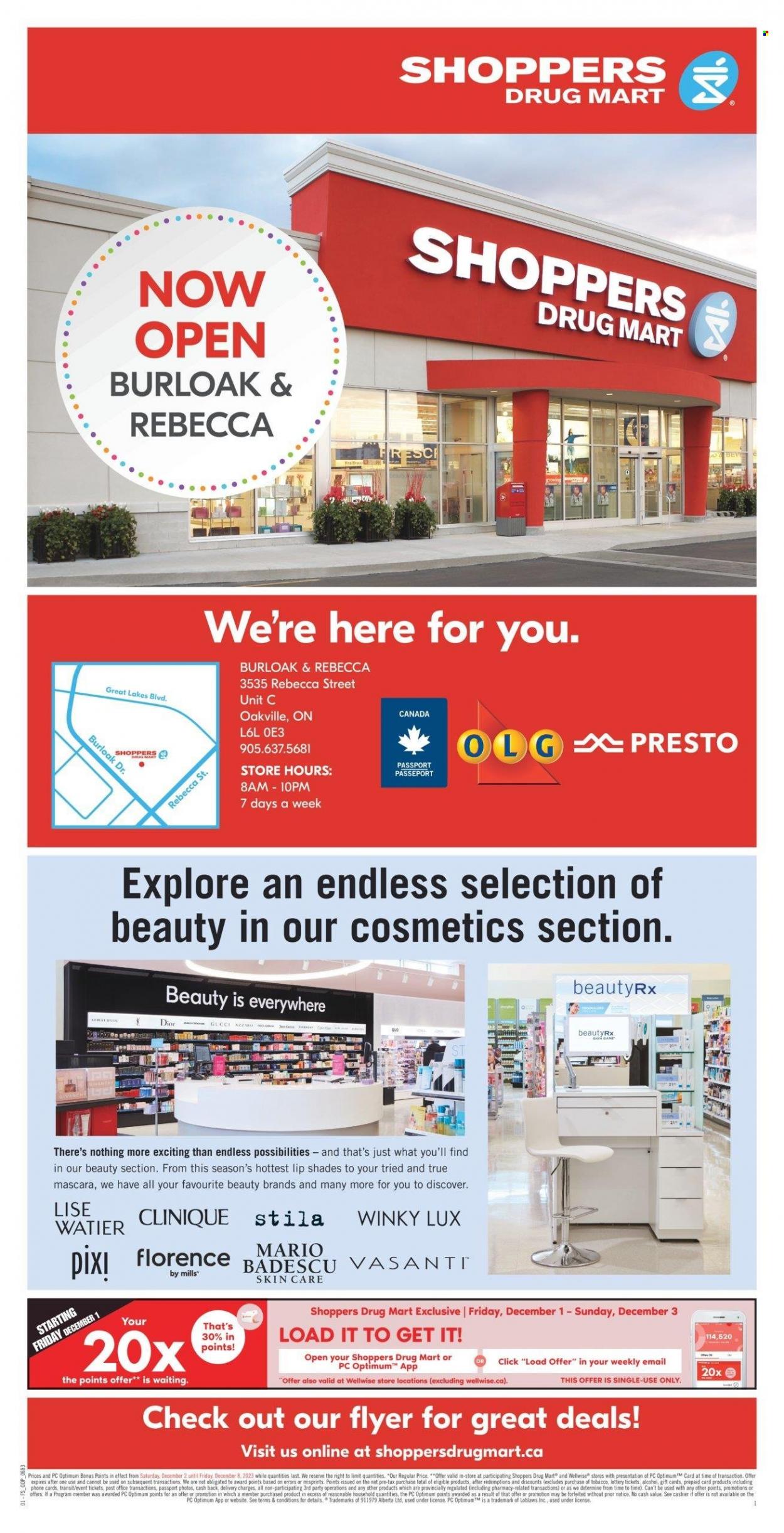 Shoppers Drug Mart flyer - December 02, 2023 - December 08, 2023. Page 1
