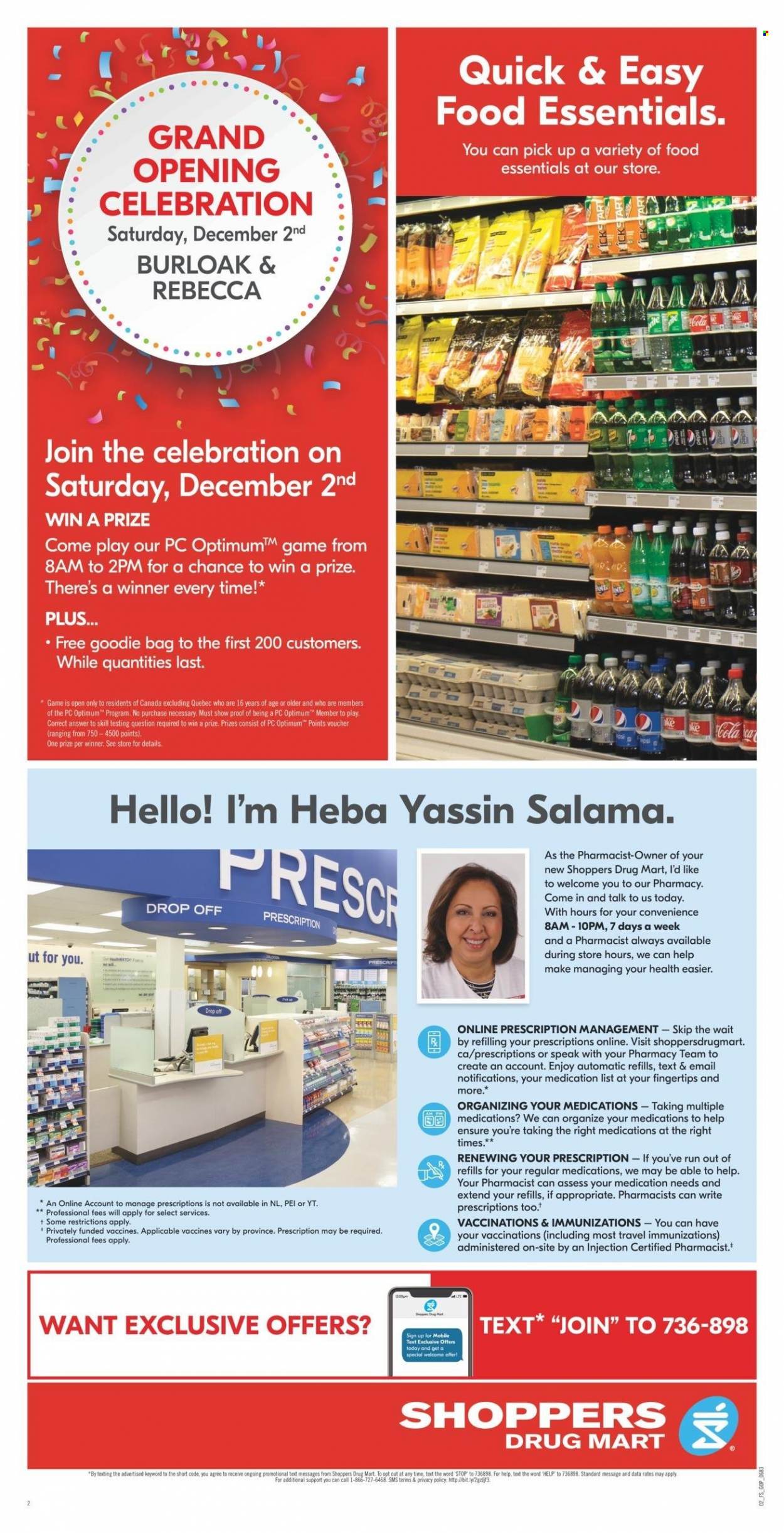 Shoppers Drug Mart flyer - December 02, 2023 - December 08, 2023. Page 2