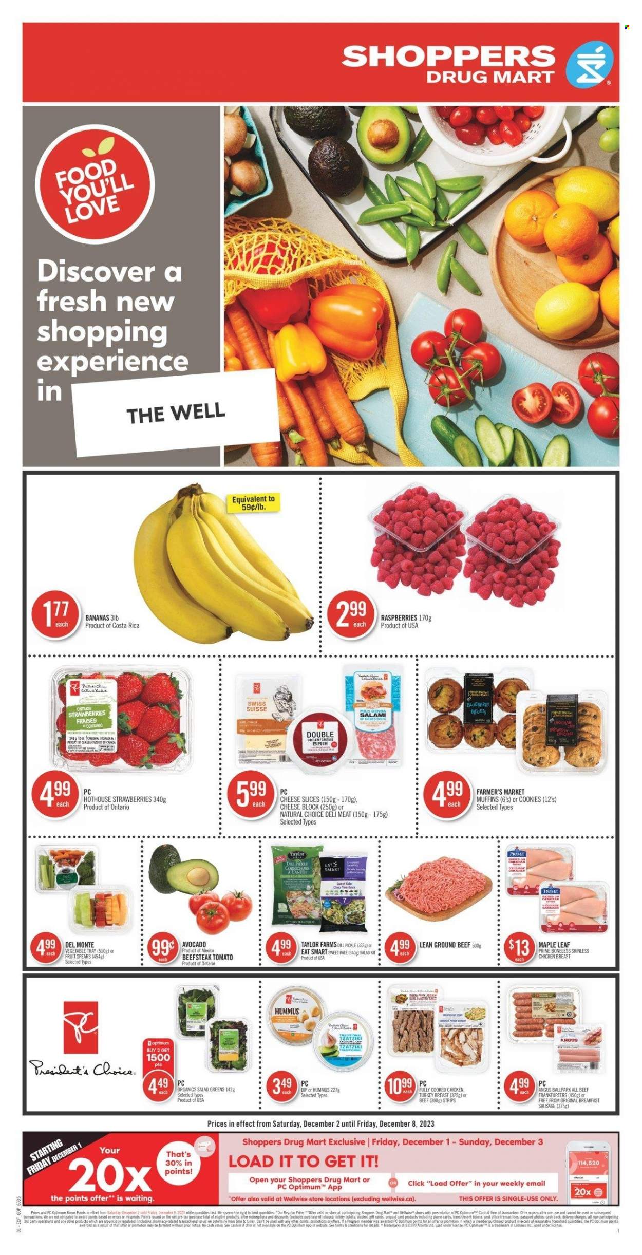 Shoppers Drug Mart flyer - December 02, 2023 - December 08, 2023. Page 1