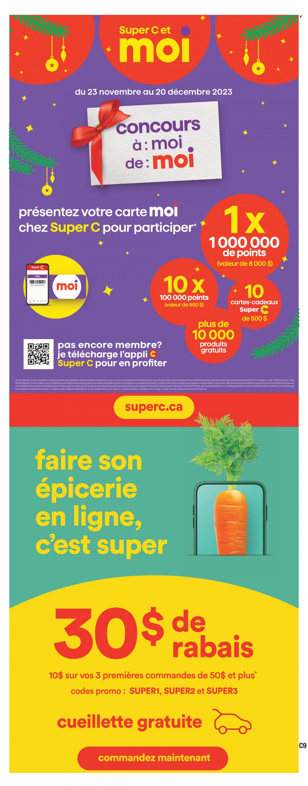 Super C flyer - December 07, 2023 - December 13, 2023. Page 9