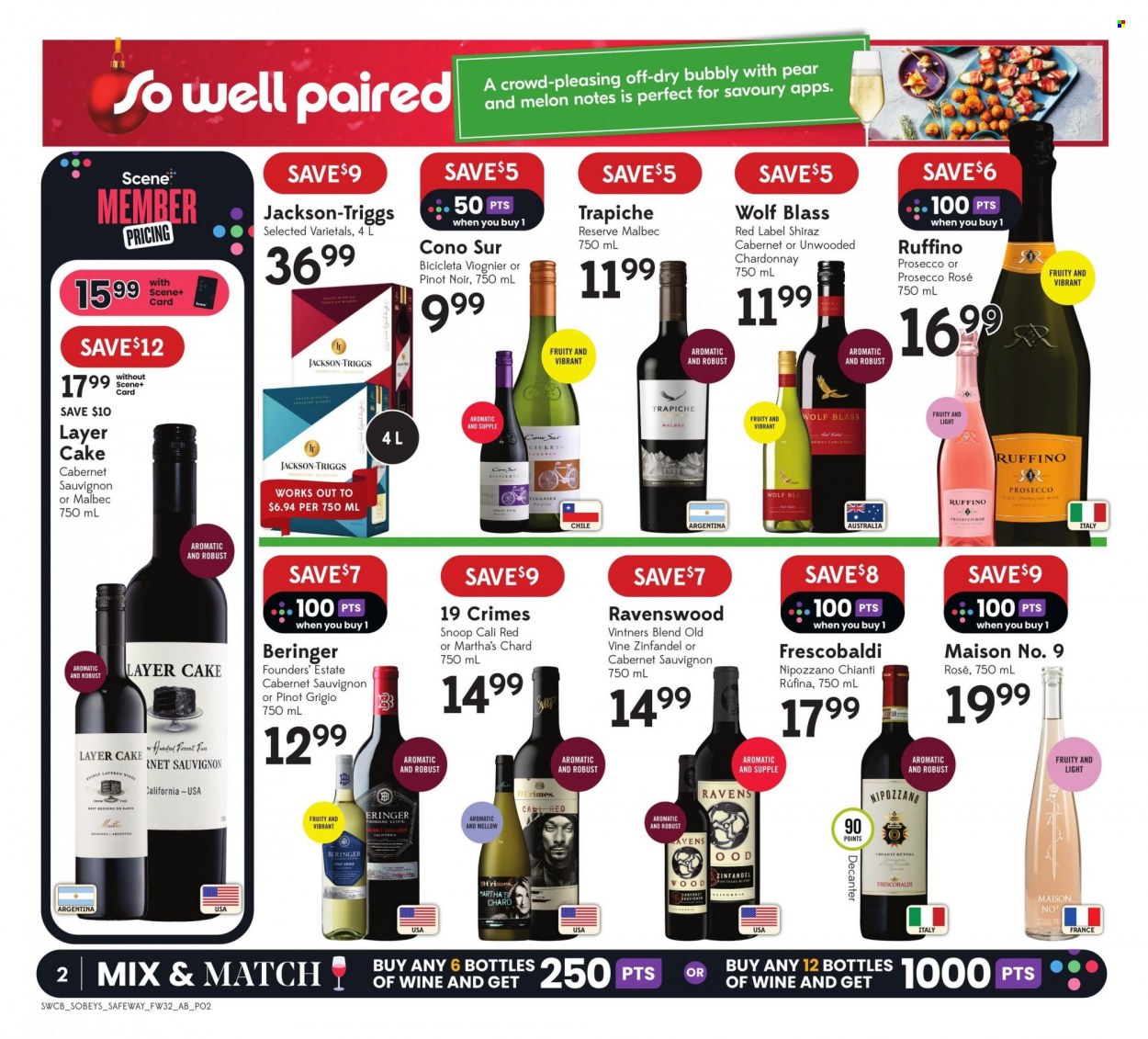 Sobeys Liquor flyer - December 07, 2023 - December 13, 2023. Page 2