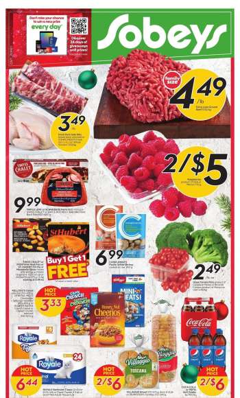 Sobeys Flyer - December 07, 2023 - December 13, 2023.