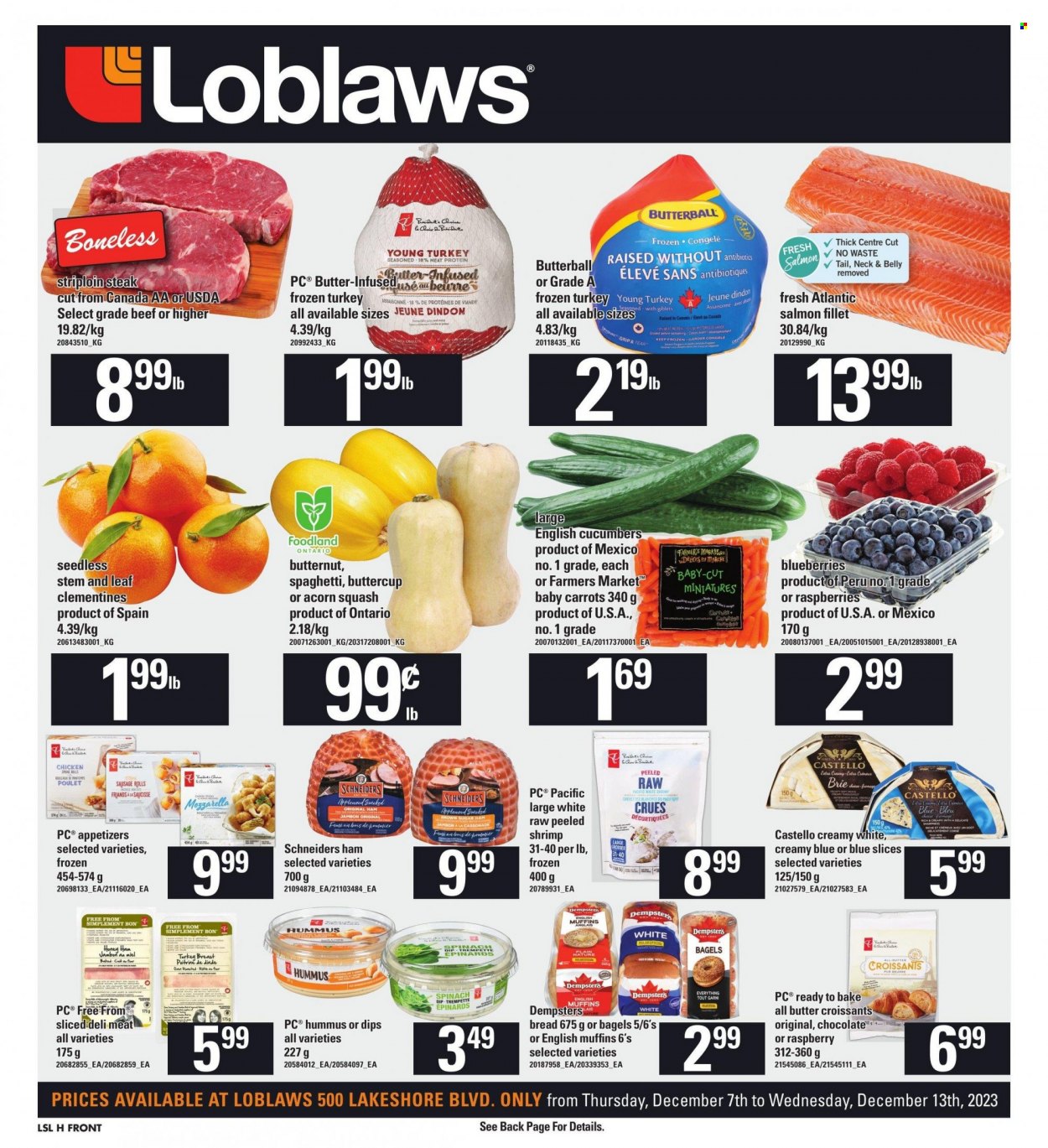 Loblaws flyer - December 07, 2023 - December 13, 2023. Page 1