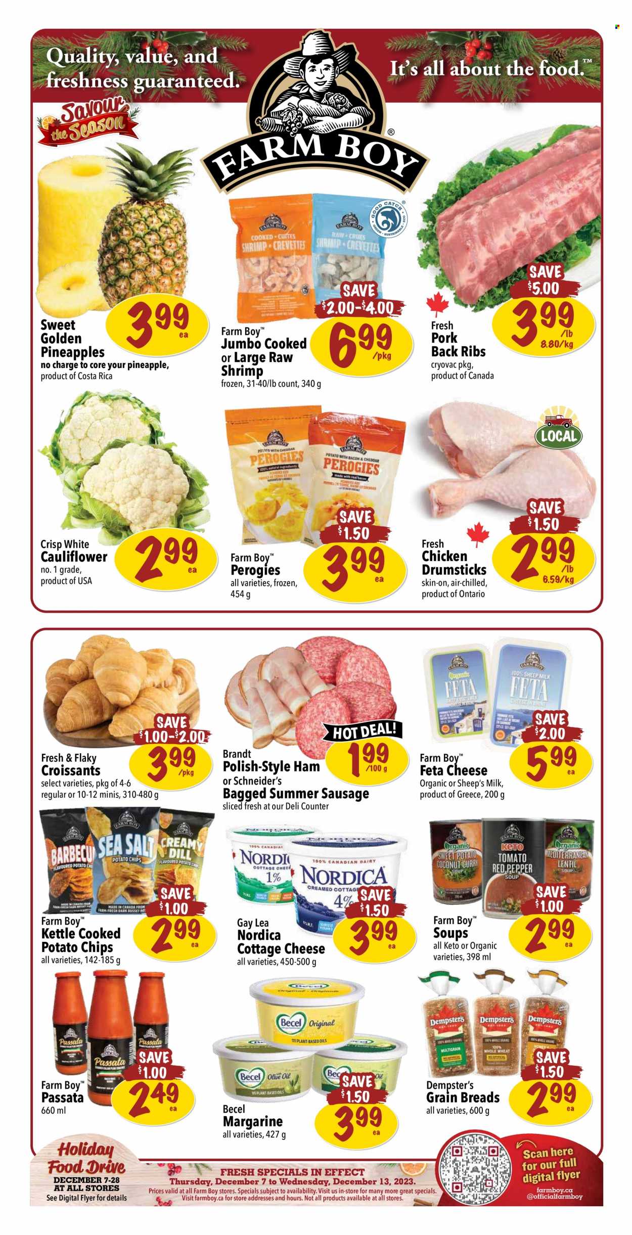 Farm Boy flyer - December 07, 2023 - December 13, 2023. Page 1