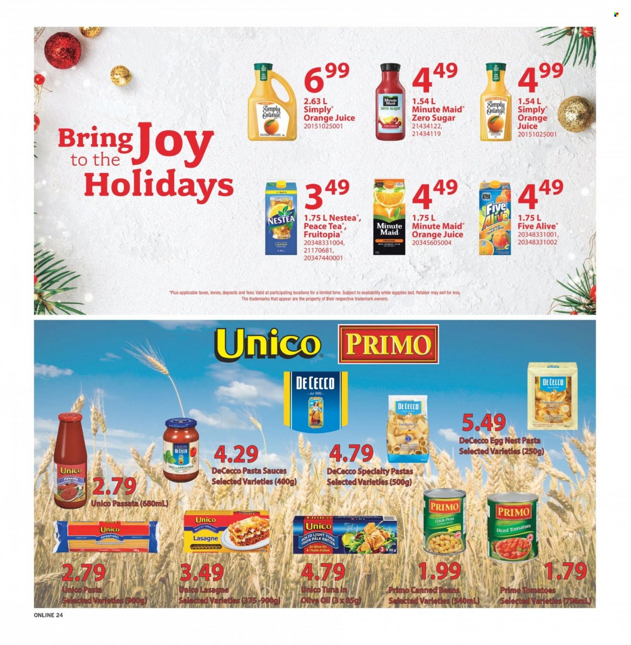 Fortinos flyer - December 07, 2023 - December 13, 2023. Page 24