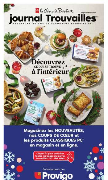 Circulaire Provigo - 02 Novembre 2023 - 03 Janvier 2024.