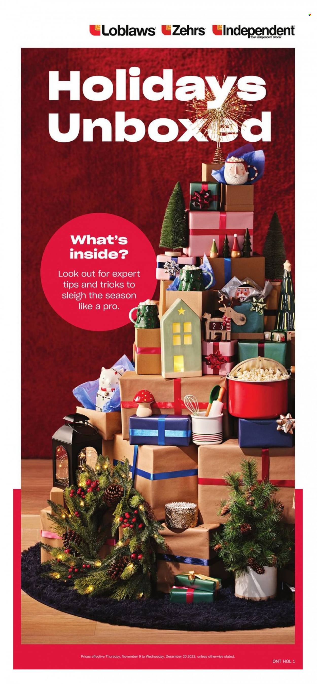 Independent flyer - December 09, 2023 - December 20, 2023. Page 1