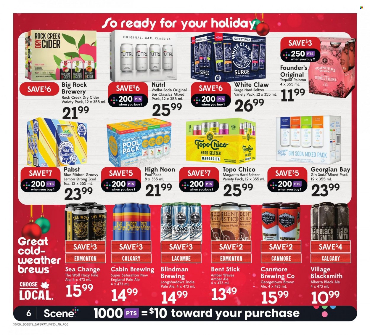 Sobeys Liquor flyer - December 14, 2023 - December 20, 2023. Page 7