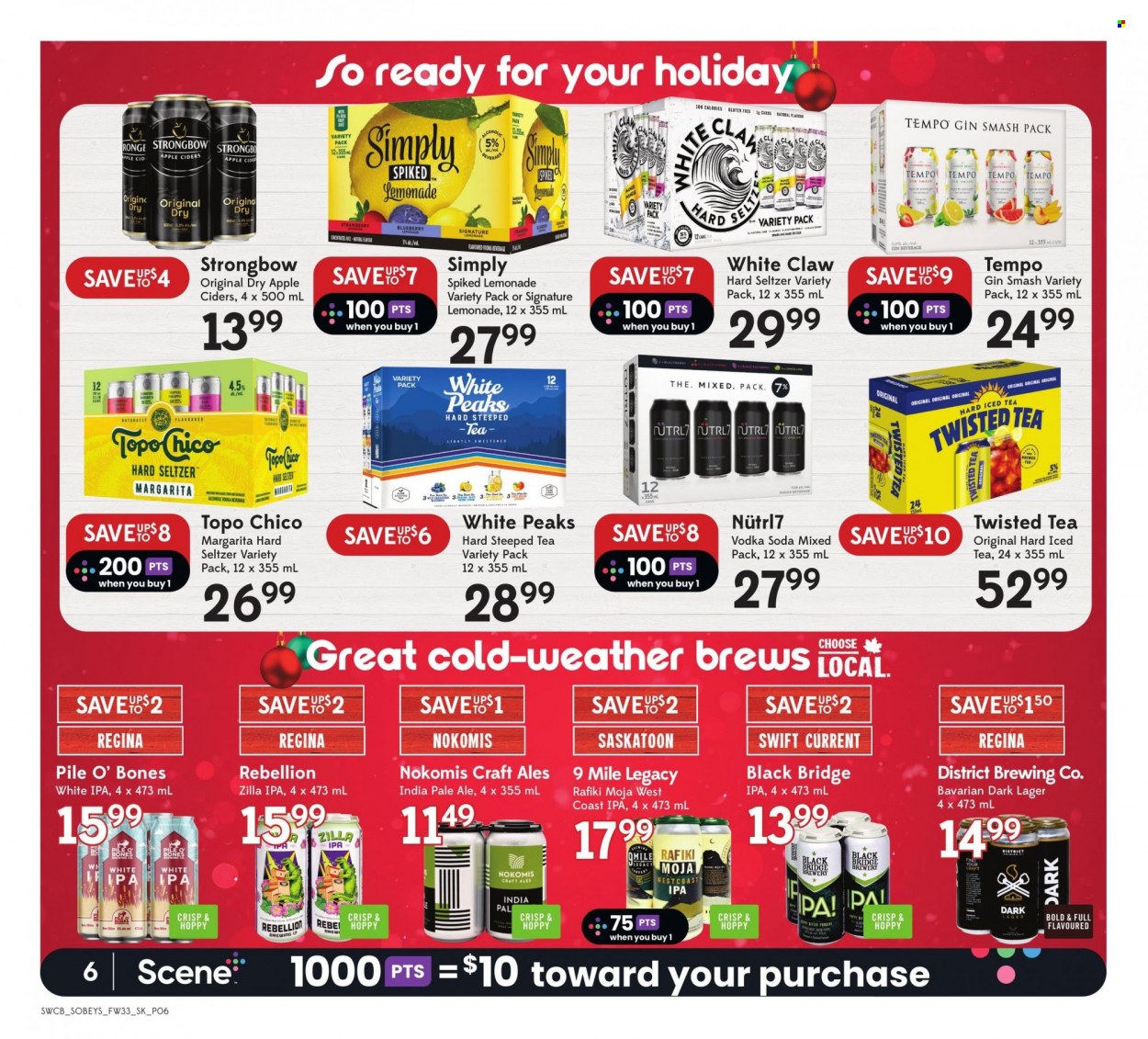 Sobeys Liquor flyer - December 14, 2023 - December 20, 2023. Page 7