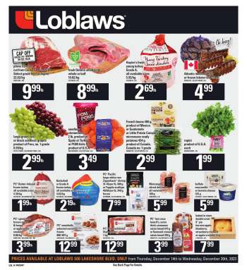 Loblaws Flyer - December 14, 2023 - December 20, 2023.