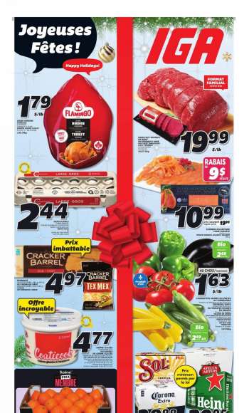 IGA Flyer - December 14, 2023 - December 20, 2023.