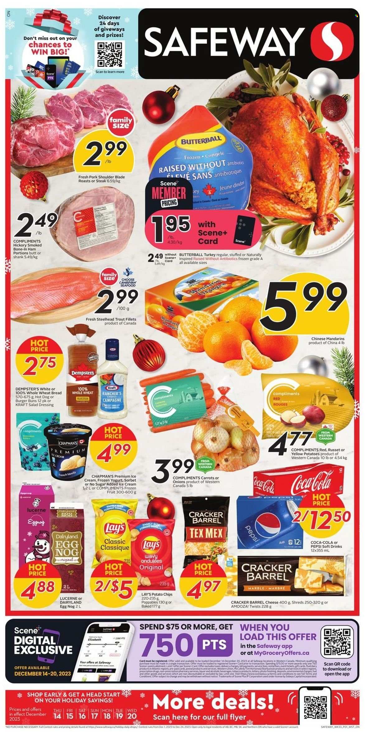 Safeway flyer - December 14, 2023 - December 20, 2023. Page 1