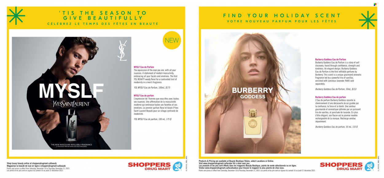 Shoppers Drug Mart flyer - December 16, 2023 - December 21, 2023. Page 7