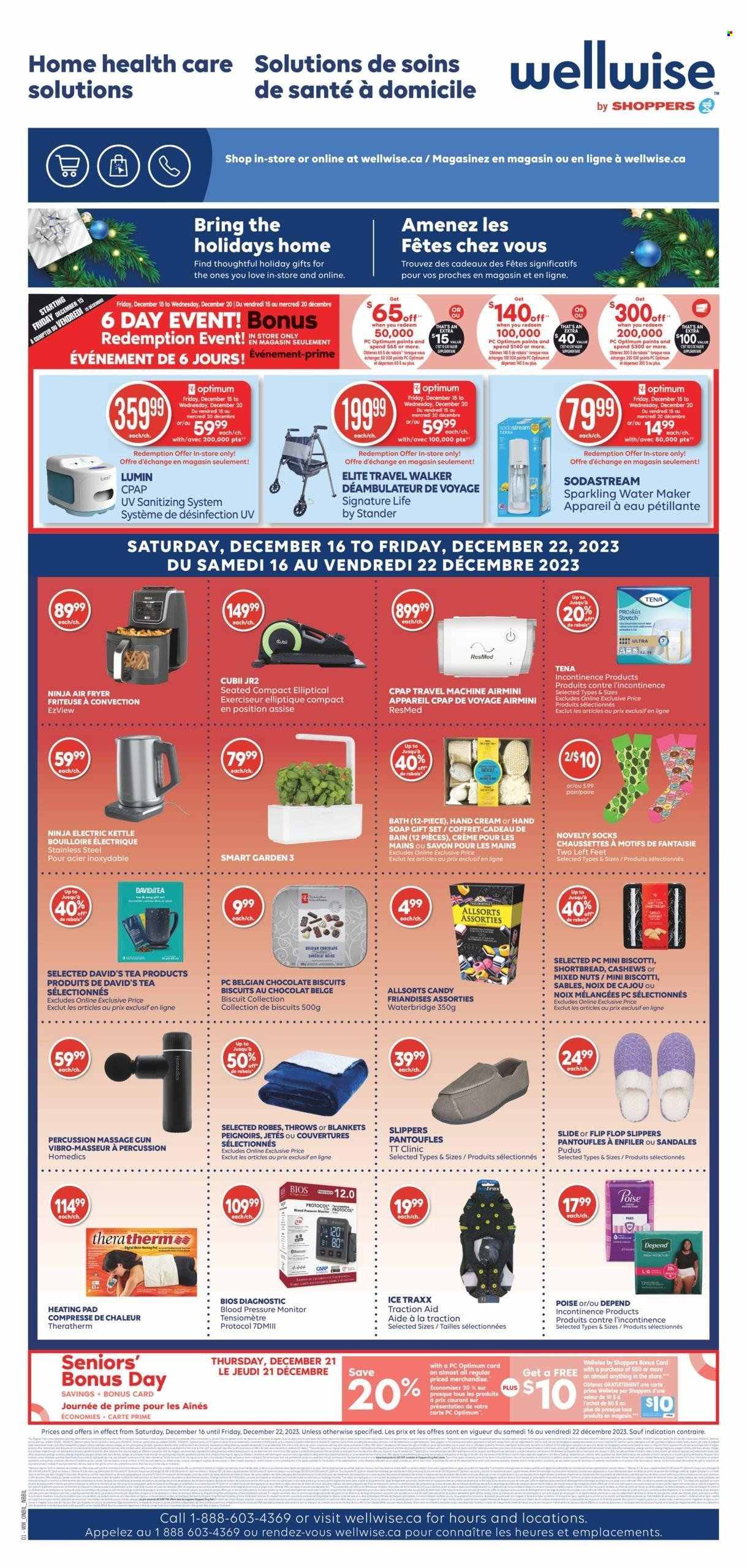 Shoppers Drug Mart flyer - December 16, 2023 - December 21, 2023. Page 14