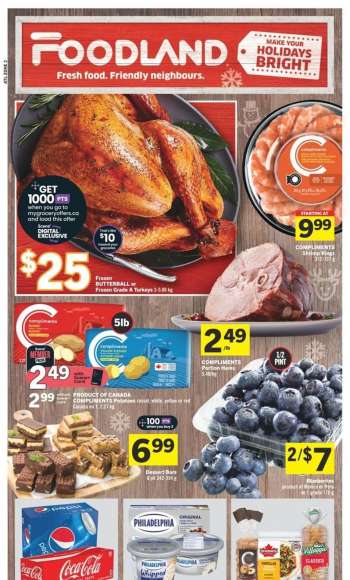 Foodland Flyer - December 14, 2023 - December 20, 2023.
