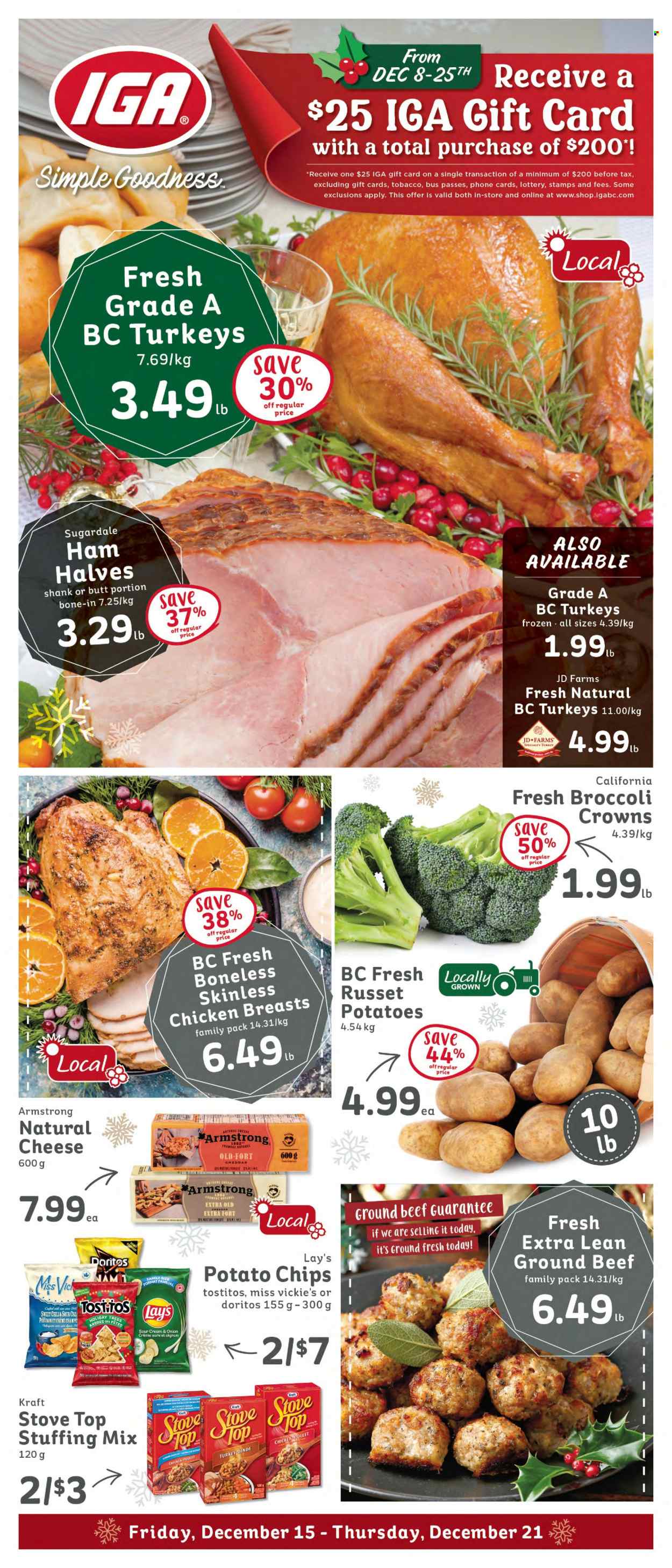 IGA Simple Goodness flyer - December 15, 2023 - December 21, 2023. Page 1