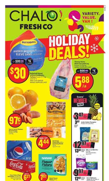 Chalo! FreshCo. Flyer - December 14, 2023 - December 20, 2023.