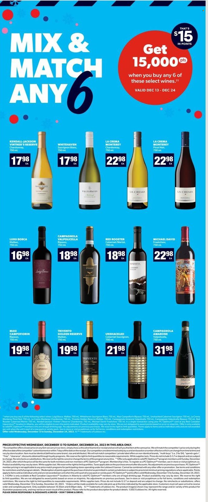 Real Canadian Liquorstore flyer - December 13, 2023 - December 24, 2023. Page 6