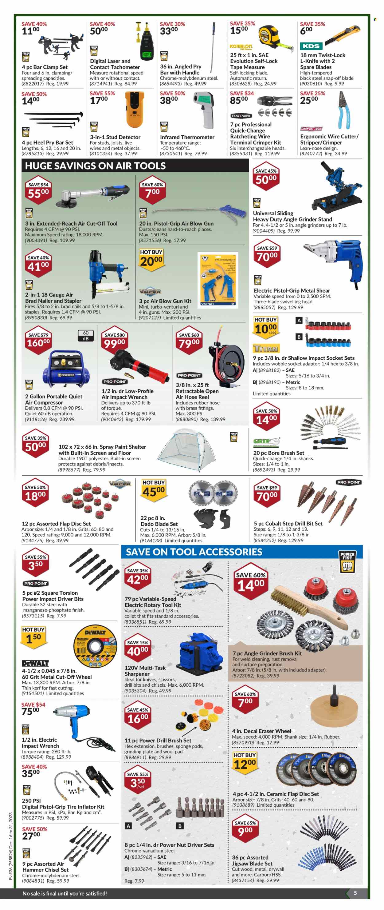 PRINCESS AUTO flyer • From Saturday December 16, 2023 page 5