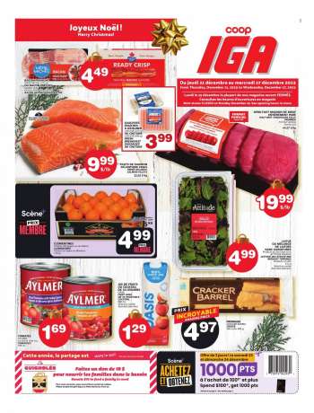 IGA Flyer - December 19, 2023 - December 19, 2023.