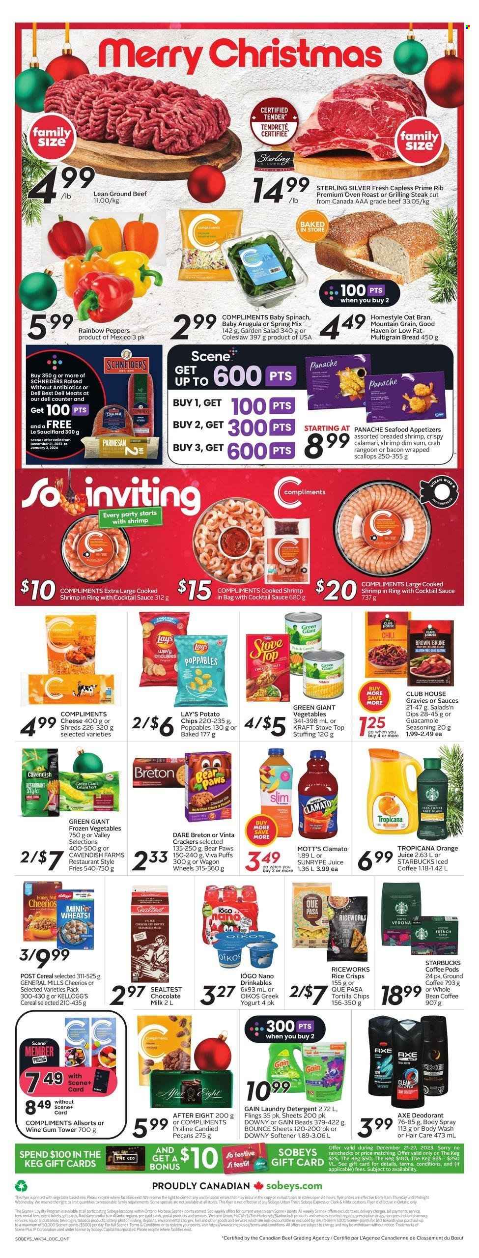 Sobeys flyer - December 21, 2023 - December 27, 2023. Page 3