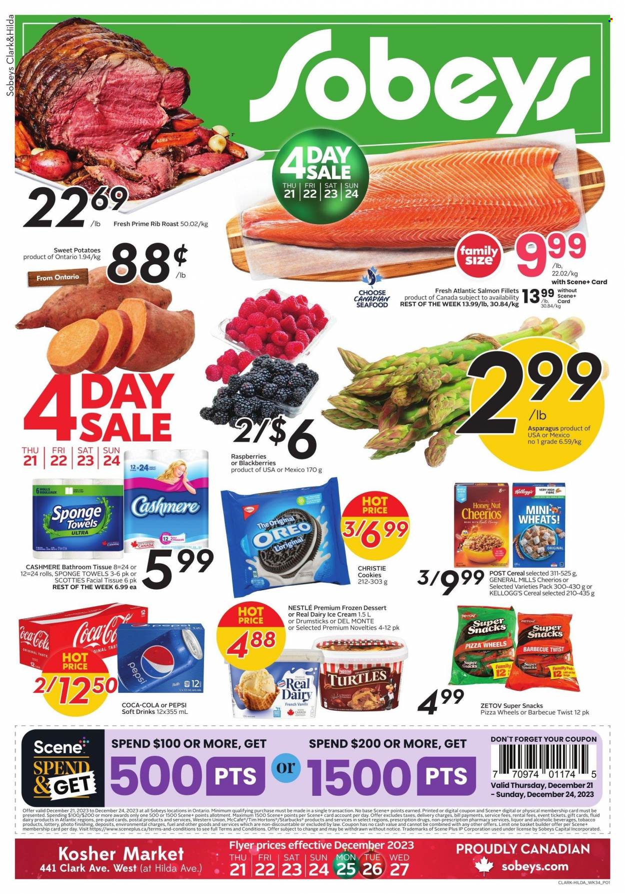 Sobeys flyer - December 21, 2023 - December 27, 2023. Page 1