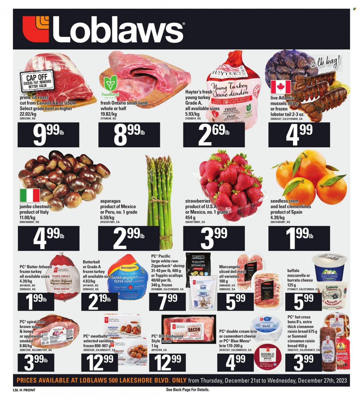 Loblaws flyer - December 21, 2023 - December 27, 2023. Page 1