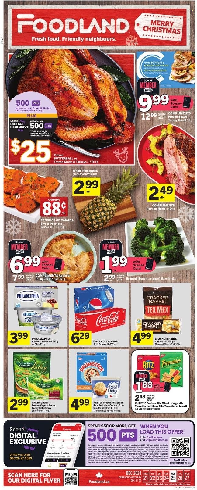 Foodland flyer - December 21, 2023 - December 27, 2023. Page 1