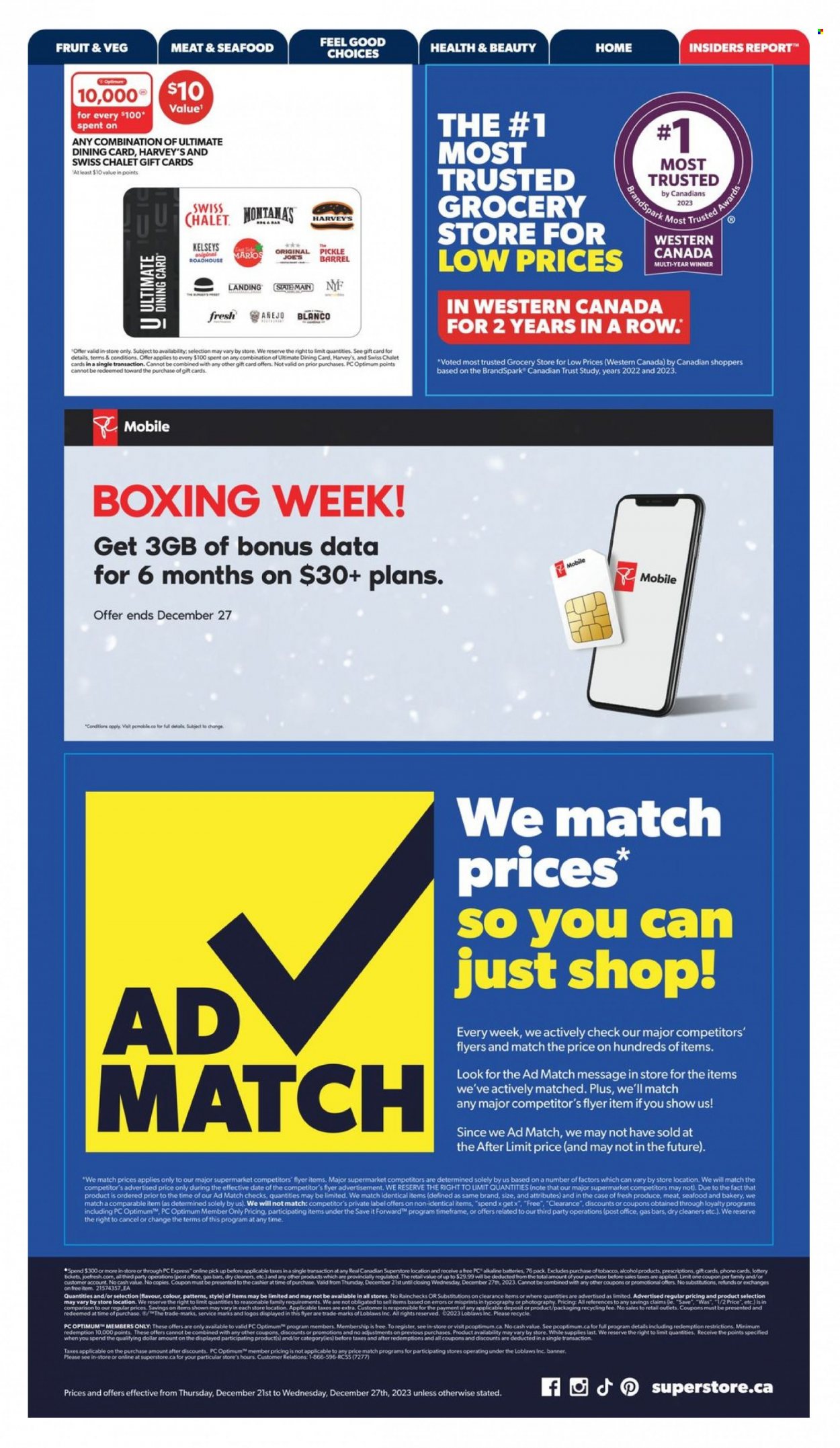 Real Canadian Superstore flyer - December 21, 2023 - December 27, 2023. Page 20