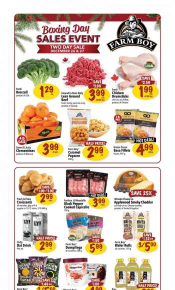 Farm Boy Flyer - December 26, 2023 - December 27, 2023.