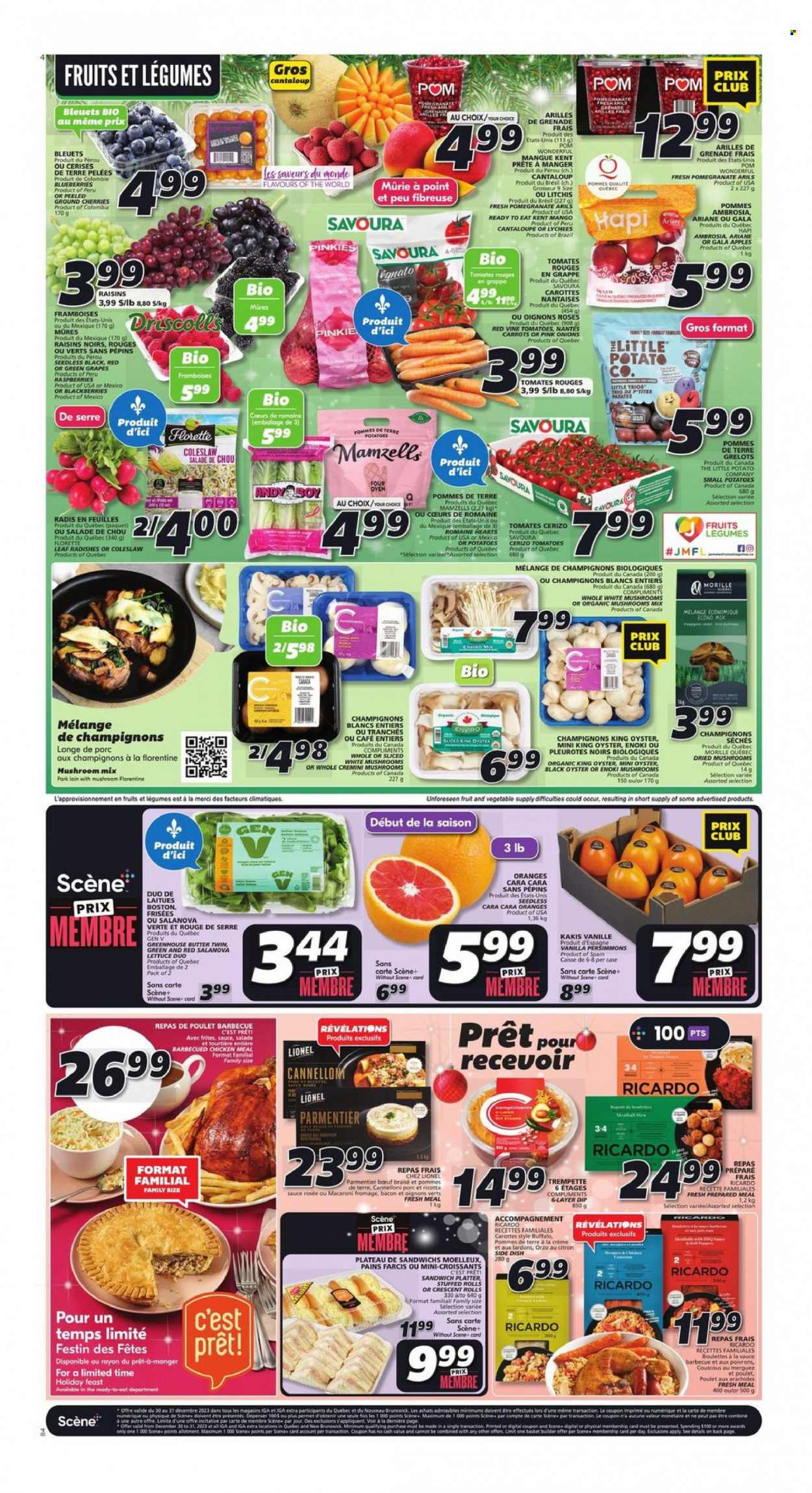 IGA flyer - December 28, 2023 - January 03, 2024. Page 4