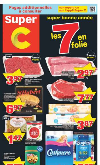 Super C Flyer - December 28, 2023 - January 03, 2024.