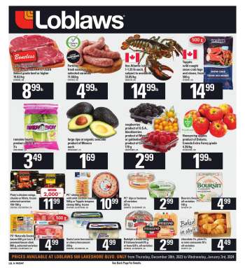 Loblaws Flyer - December 28, 2023 - January 03, 2024.