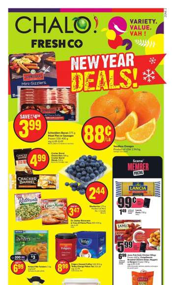 Chalo! FreshCo. Flyer - December 28, 2023 - January 03, 2024.