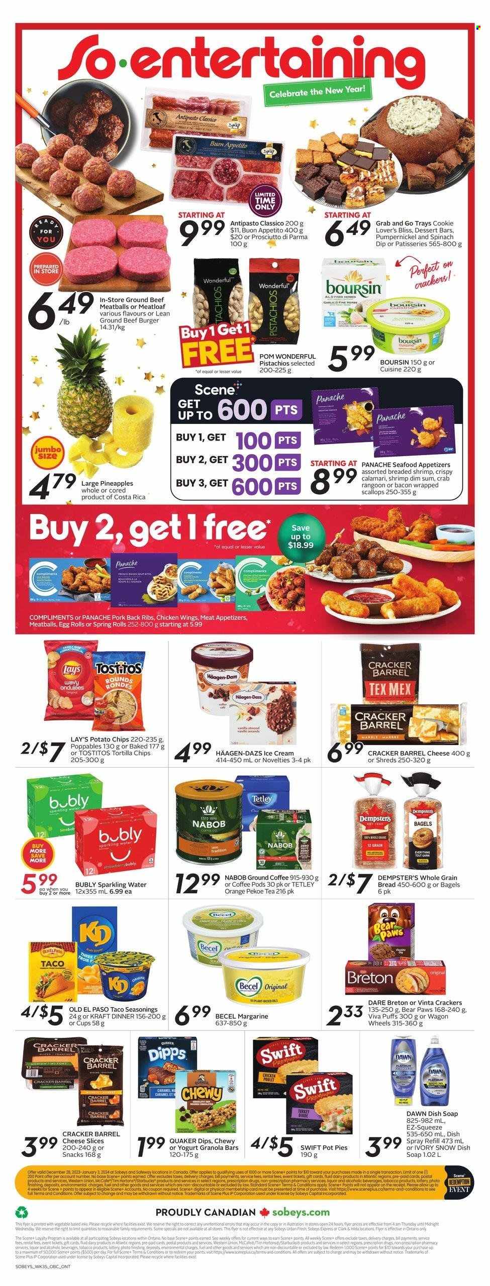 Sobeys flyer - December 28, 2023 - January 03, 2024. Page 3