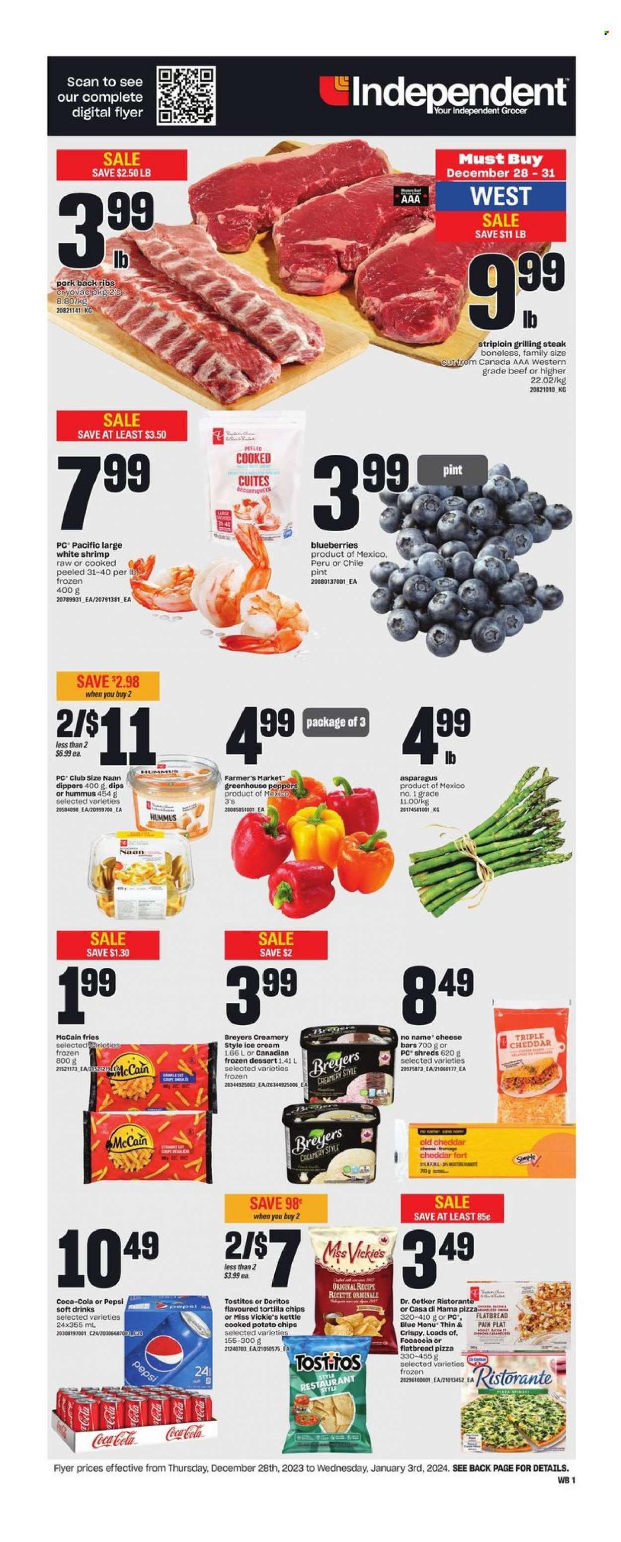 Independent flyer - December 28, 2023 - January 03, 2024. Page 1