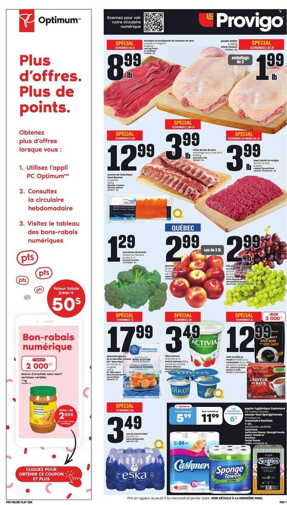Provigo flyer - January 04, 2024 - January 10, 2024. Page 1